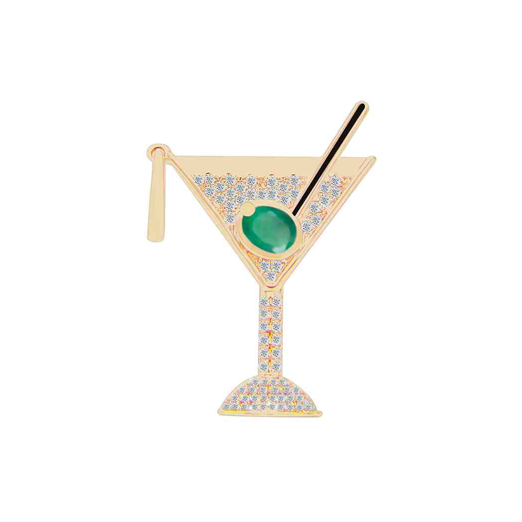 Cocktail Glass Pendant PD31171A